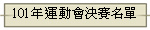 101年運動會決賽名單